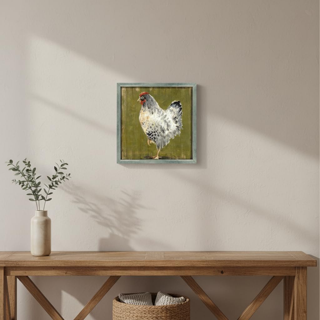 Vintage Rooster Farmhouse Kitchen Wall Art