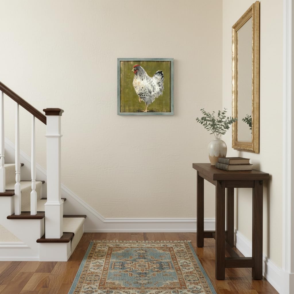 Vintage Rooster Farmhouse Kitchen Wall Art