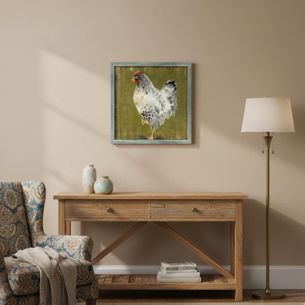 Vintage Rooster Farmhouse Kitchen Wall Art
