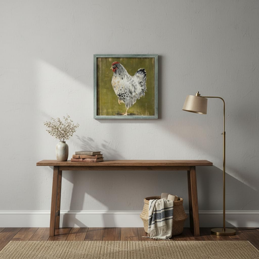 Vintage Rooster Farmhouse Kitchen Wall Art