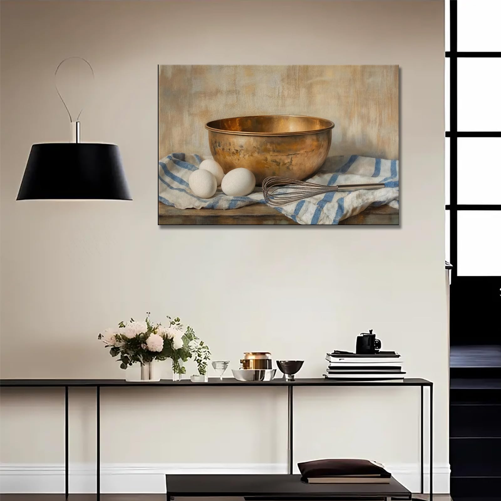 Framed French Country Kitchen Wall Art