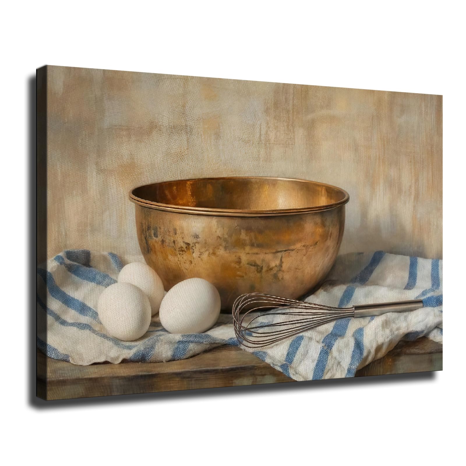 Framed French Country Kitchen Wall Art