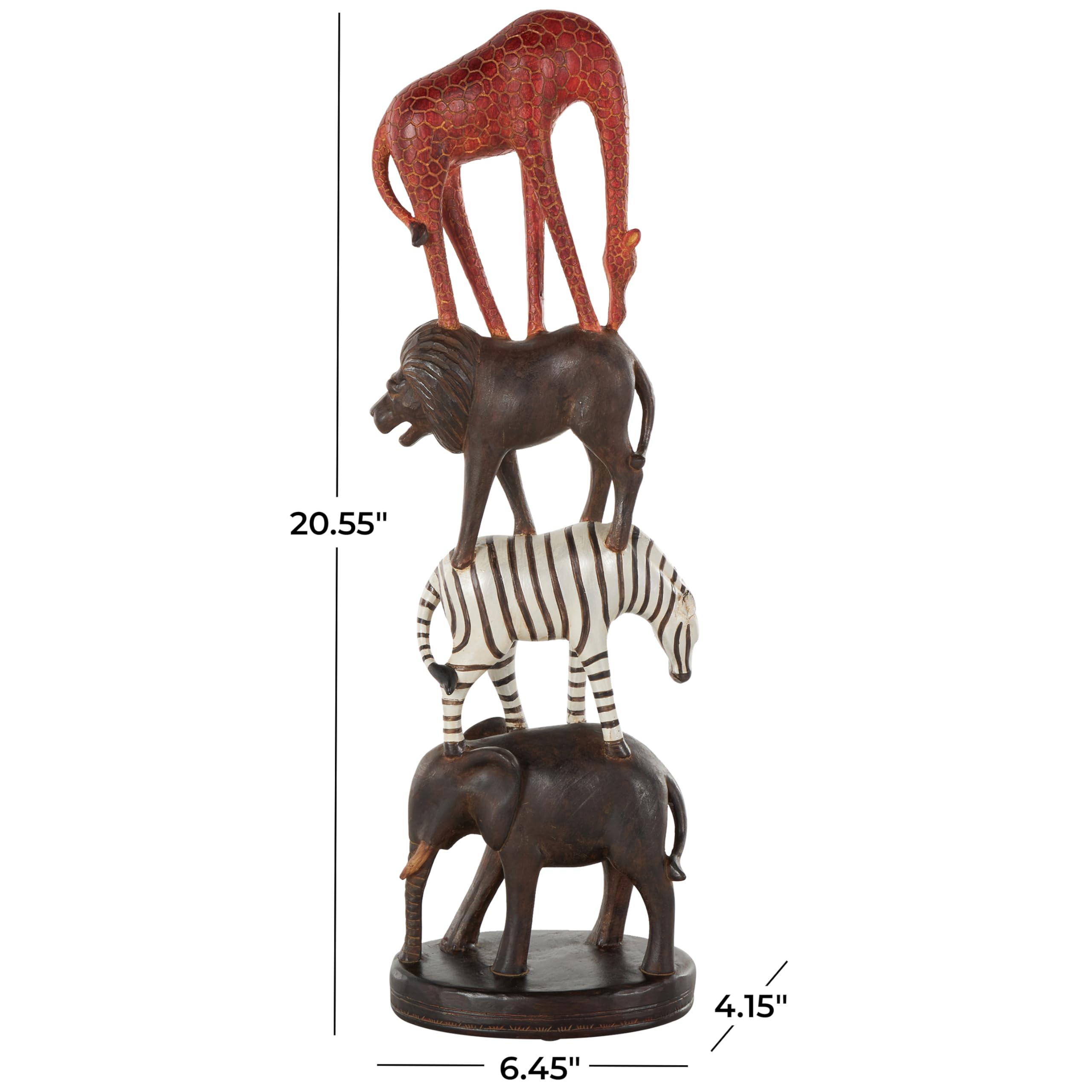 White Farmhouse Rooster Sculpture