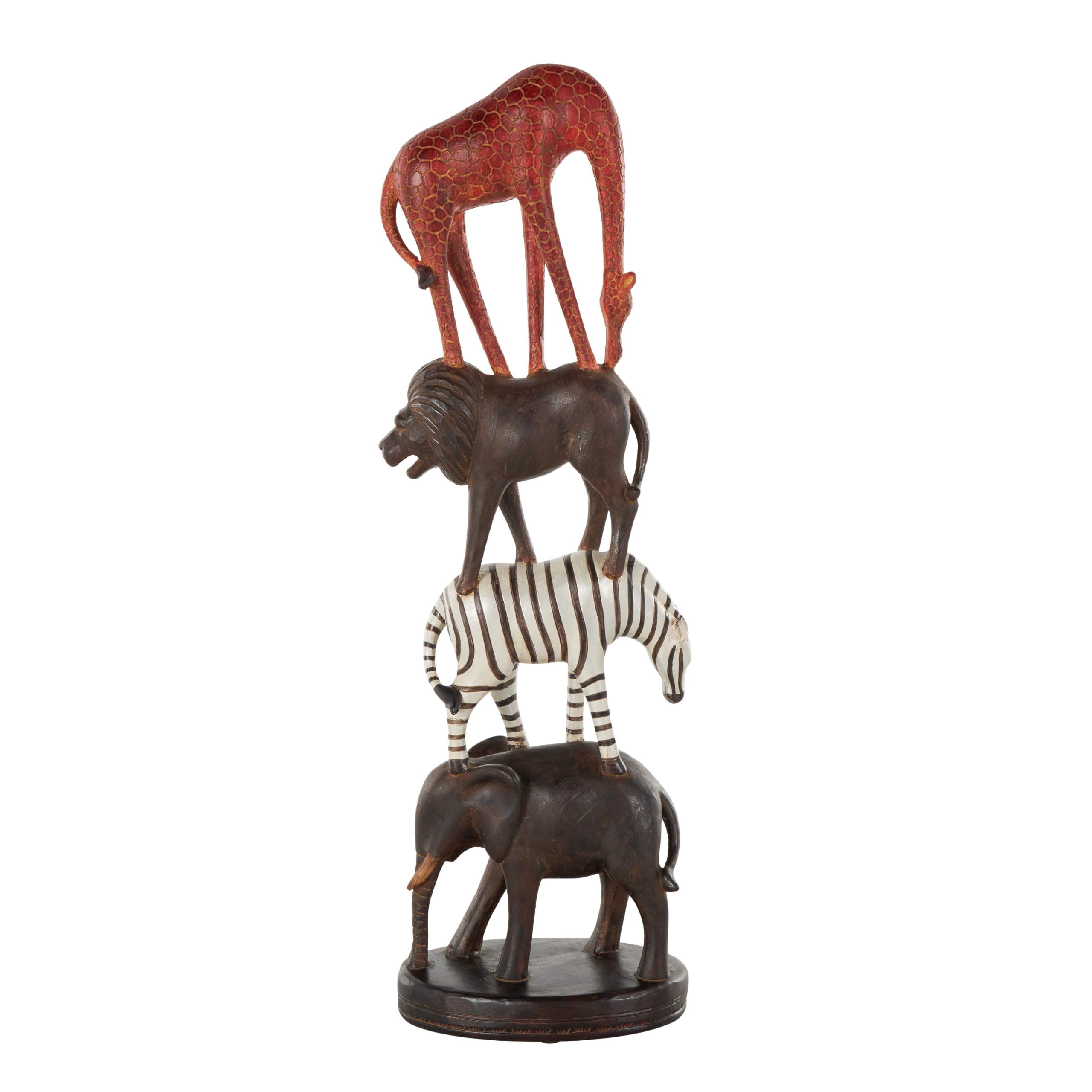 White Farmhouse Rooster Sculpture