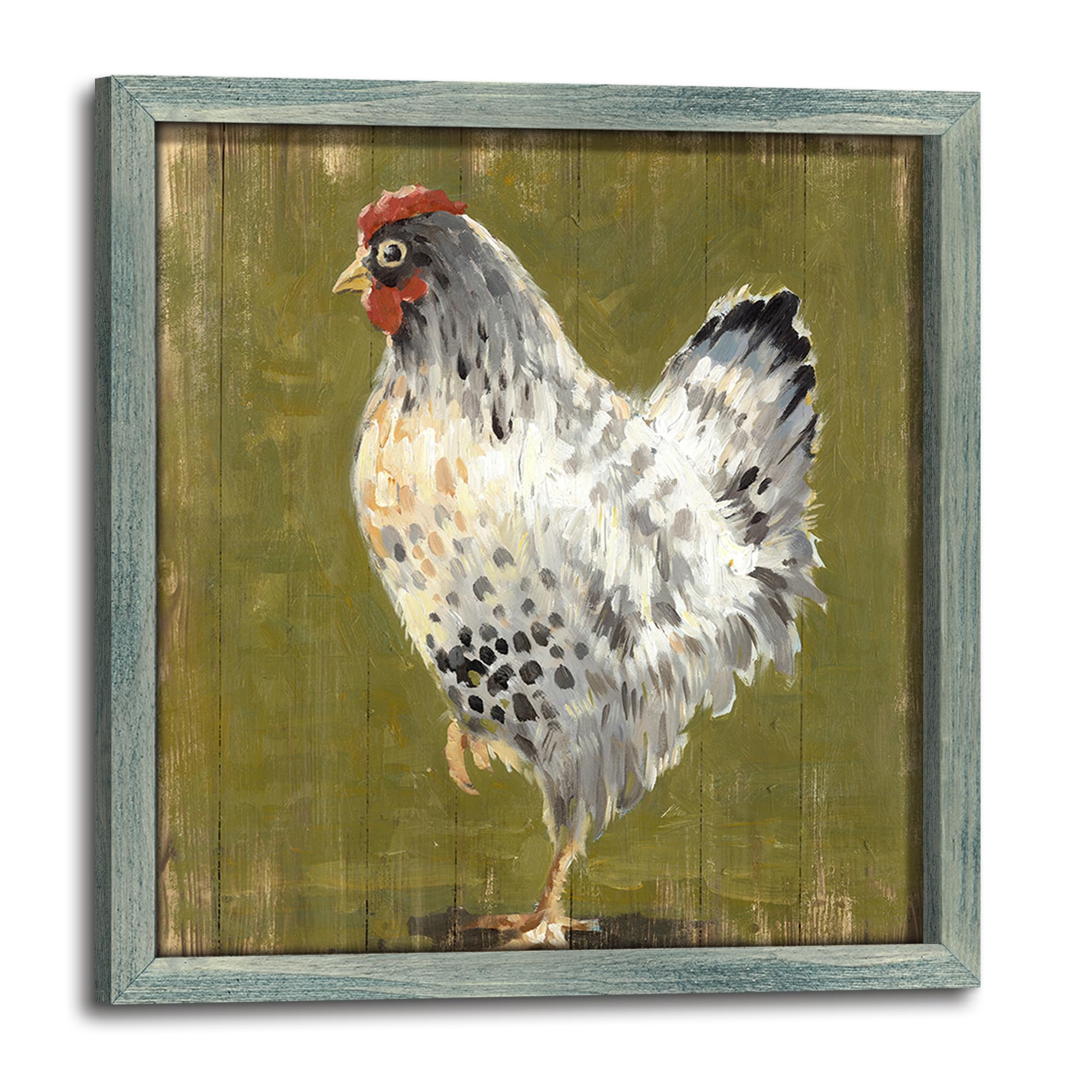 Vintage Rooster Farmhouse Kitchen Wall Art